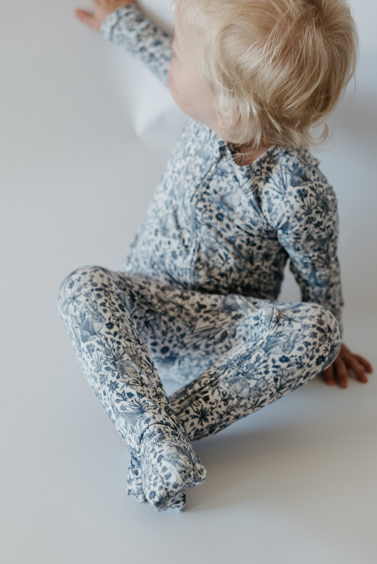 Happy Easter Baby Pajamas – Diaper Peek-a-Boo Zippie LURE by Lina