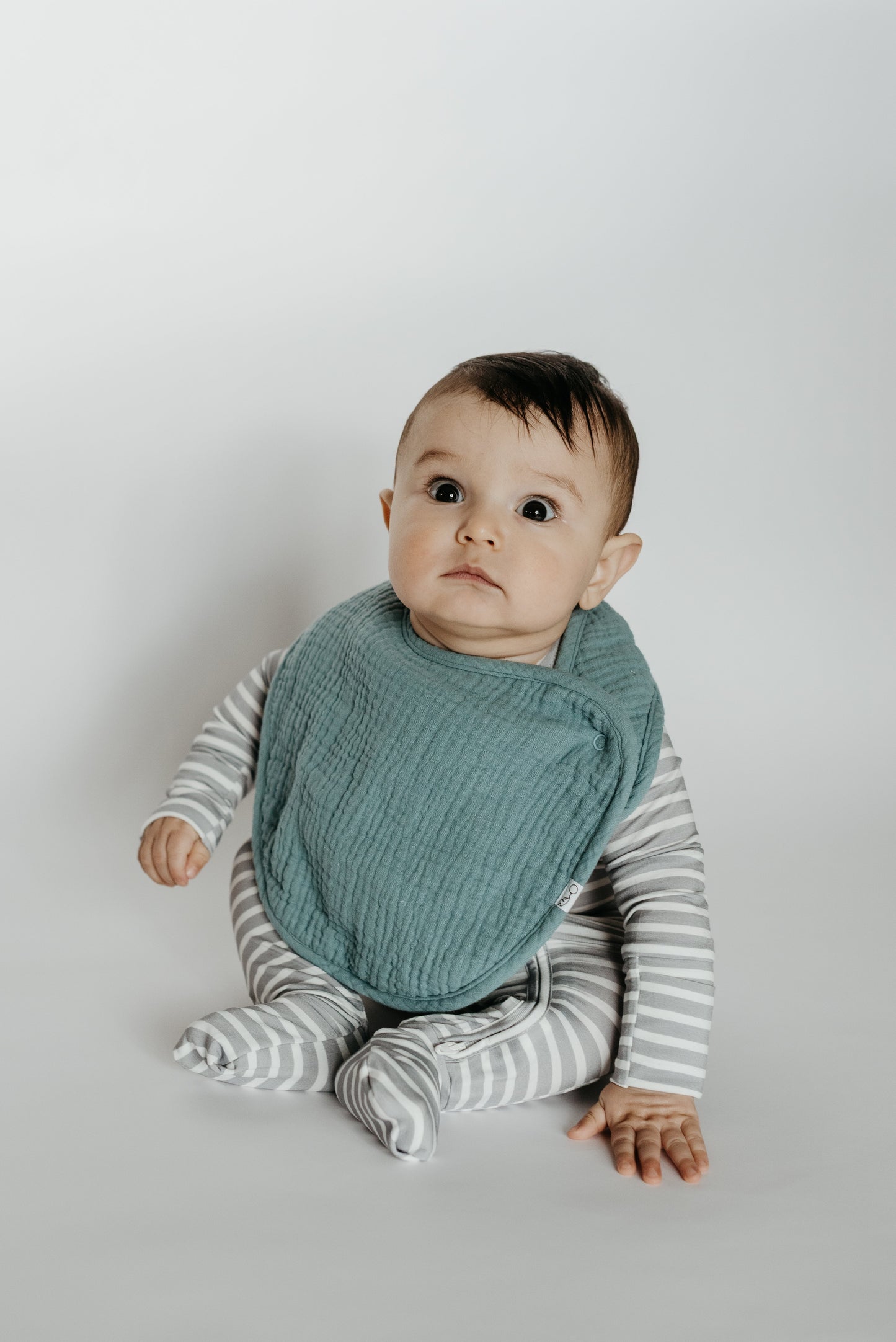 Pebble Muslin Baby Bib LURE