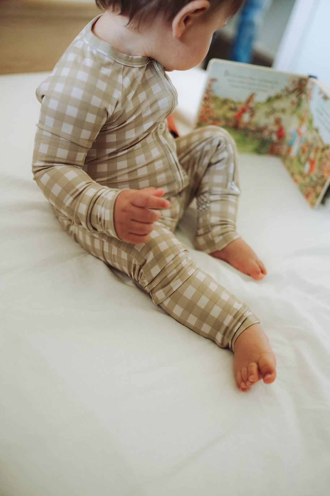 oat gingham