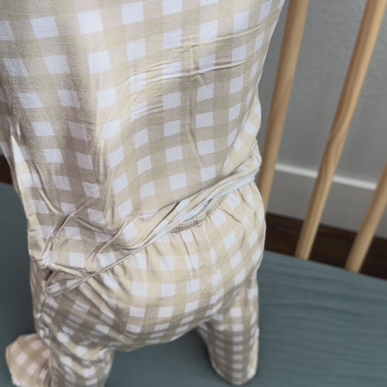 oat gingham