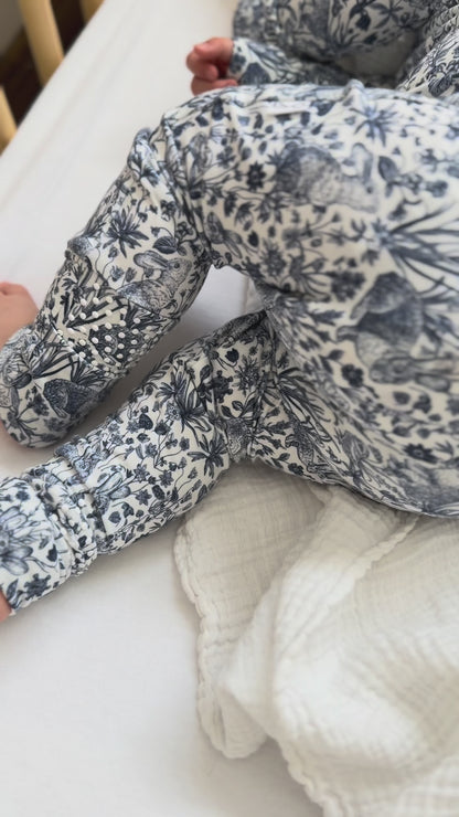 Peek-a-Boo Baby Sleeper Happy Easter